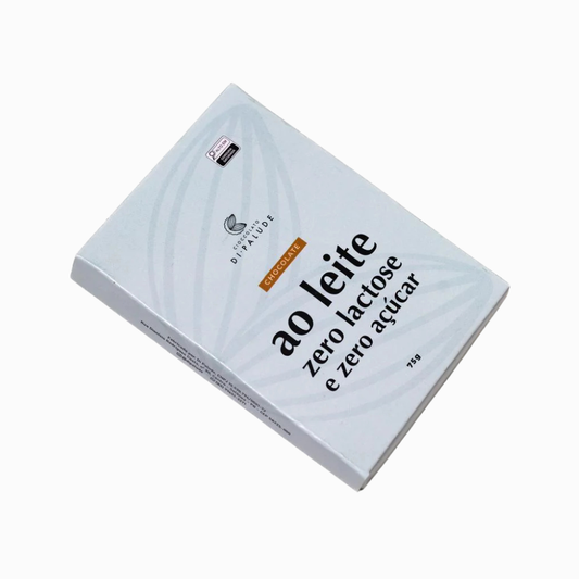 Chocolate ao Leite Zero Lactose e Zero Açúcar – 25g