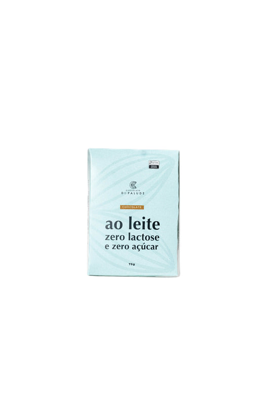 Chocolate ao Leite Zero Lactose e Zero Açúcar 75g Di Palude