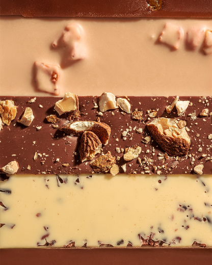 Mega Kit Degustação 7 Barras de Chocolate Chocolate Fino 140g Di Palude