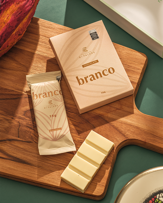 Chocolate Branco Chocolate Fino Cremoso 75g Di Palude