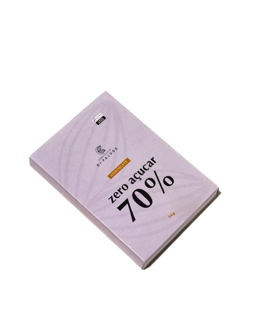 Chocolate 70% Cacau Zero Açúcar – 25g