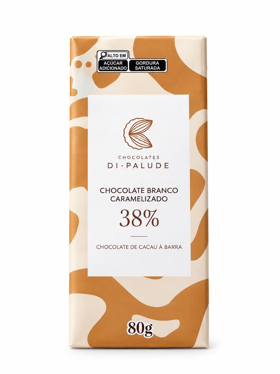Barra 80g Branco Caramelizado